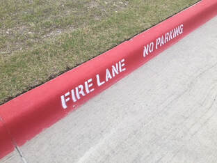 Fire Lane Striping and Compliance in Lafayette, LA